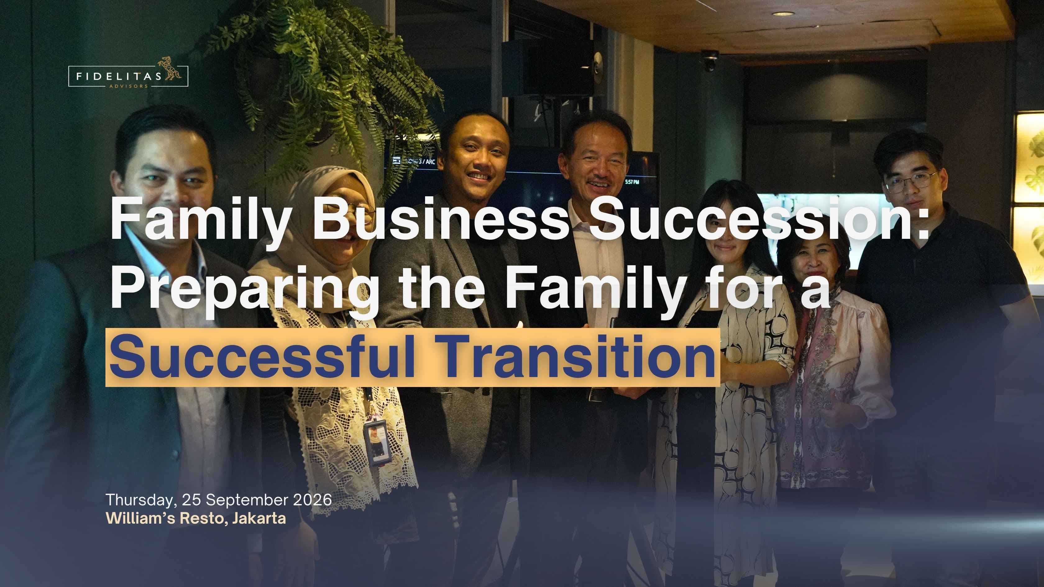 Family Business Succession: Preparing the Family for a Successful Transition
